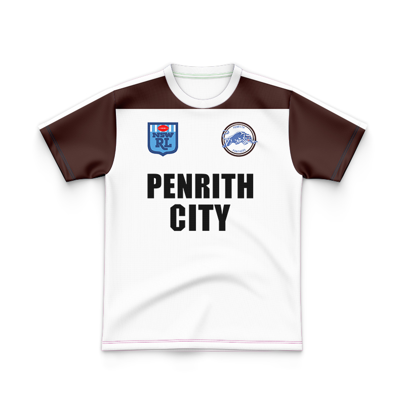 Kid's NRL Penrith Panthers 1988 Retro Jersey
