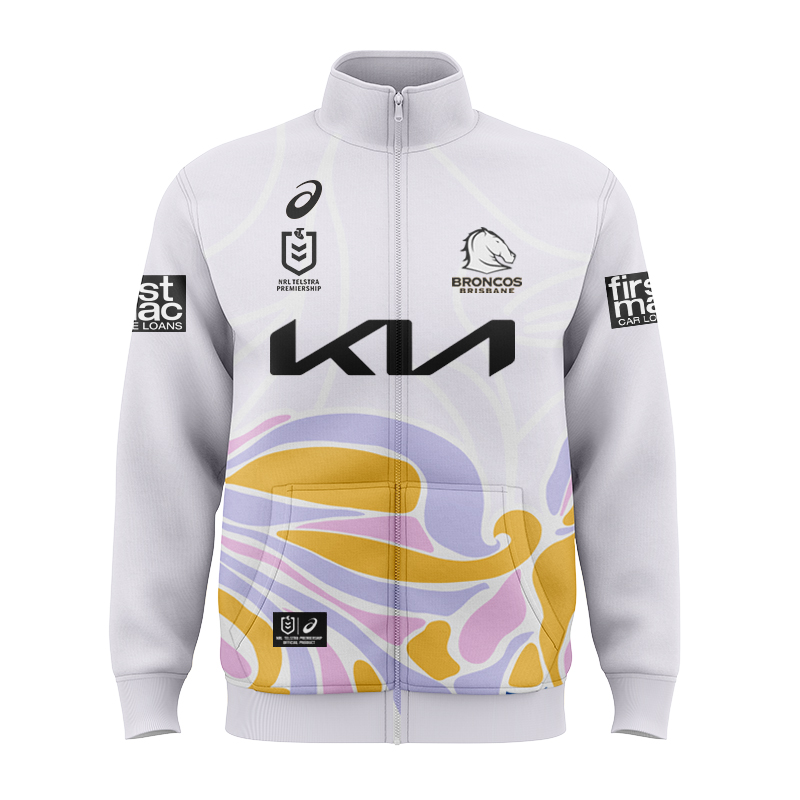 NRL Brisbane Broncos 2025 Alternate Jacket