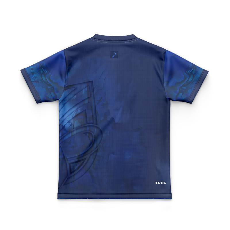 Kid's NRL New Zealand Warriors 2025 Paua Warm Up Jersey