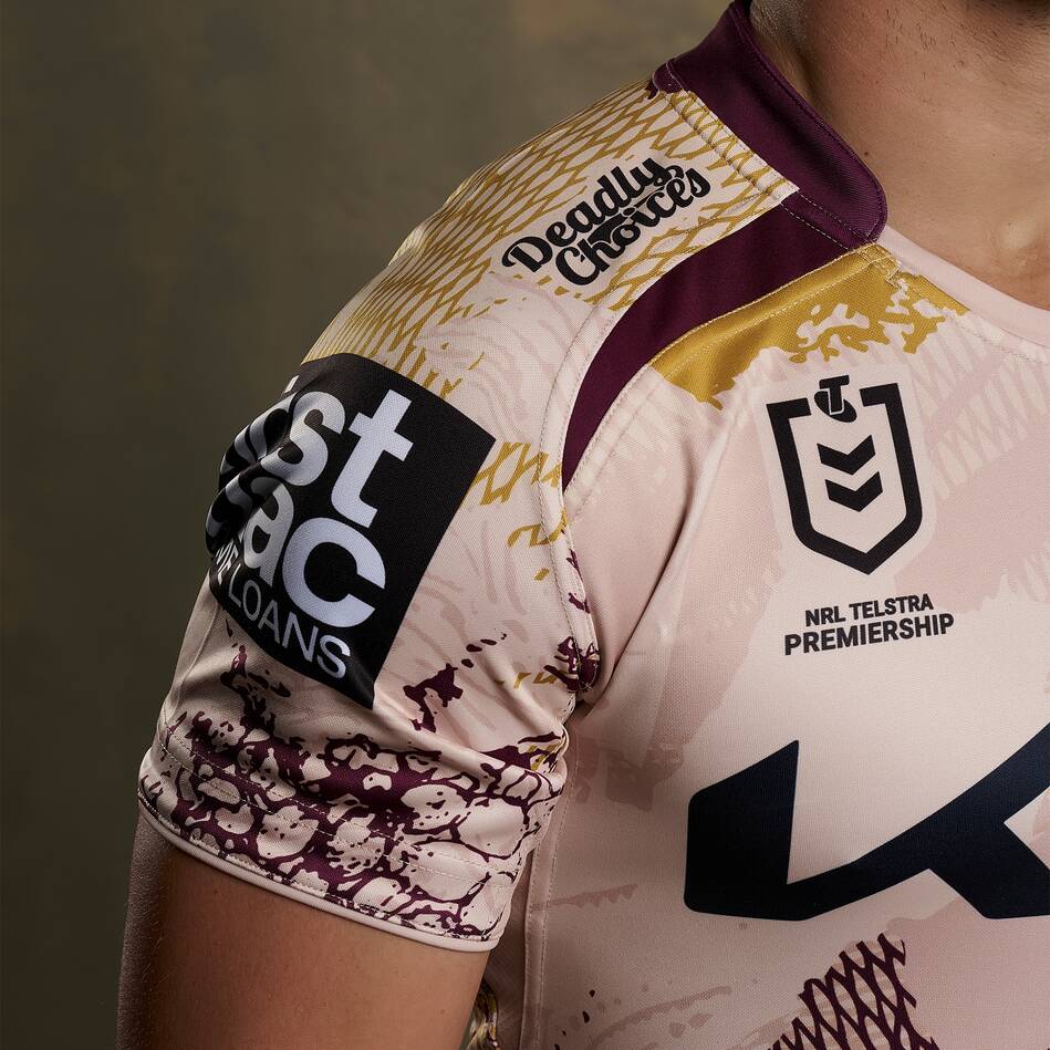 NRL Brisbane Broncos 2025 Indigenous Jersey