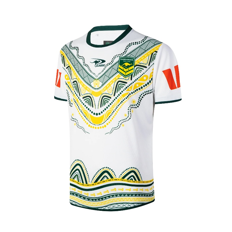 Australia Kangaroos 2025 Indigenous Jersey
