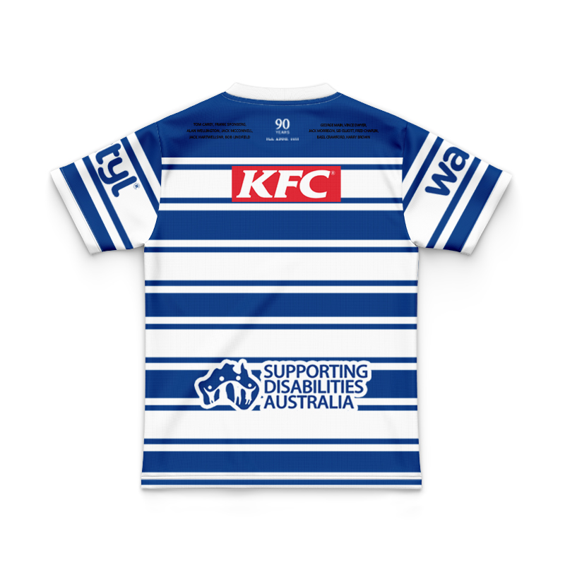 Kid's NRL Canterbury-Bankstown Bulldogs 1935 Retro Jersey