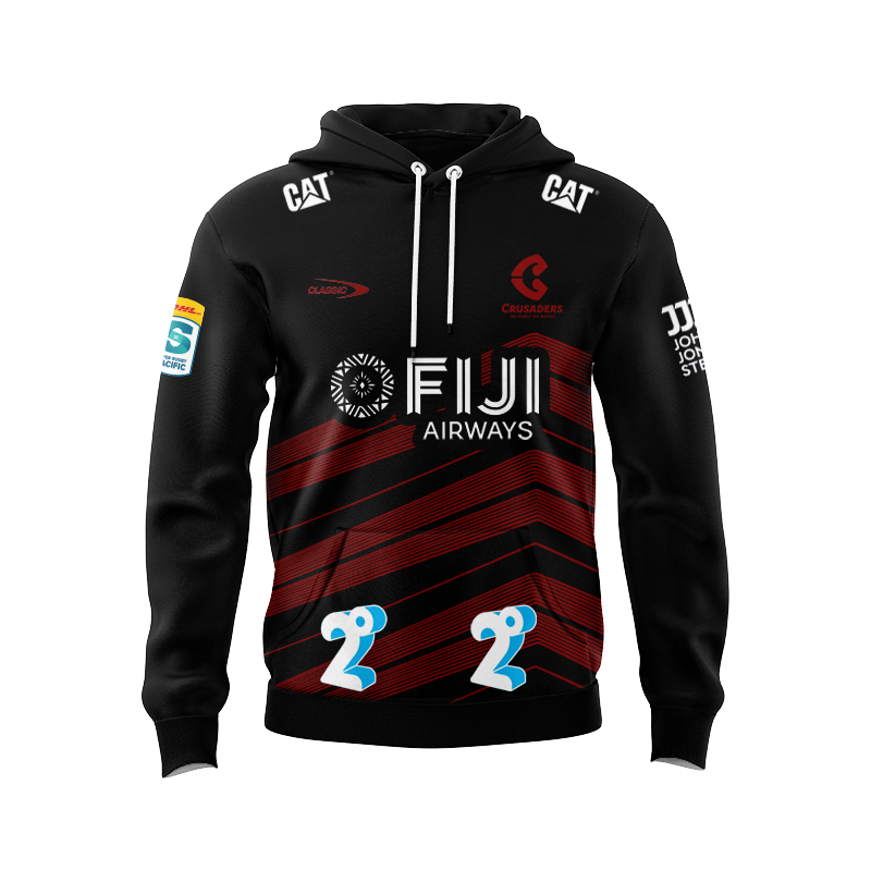 Canterbury Crusaders Super Rugby 2024 Away Hoodie