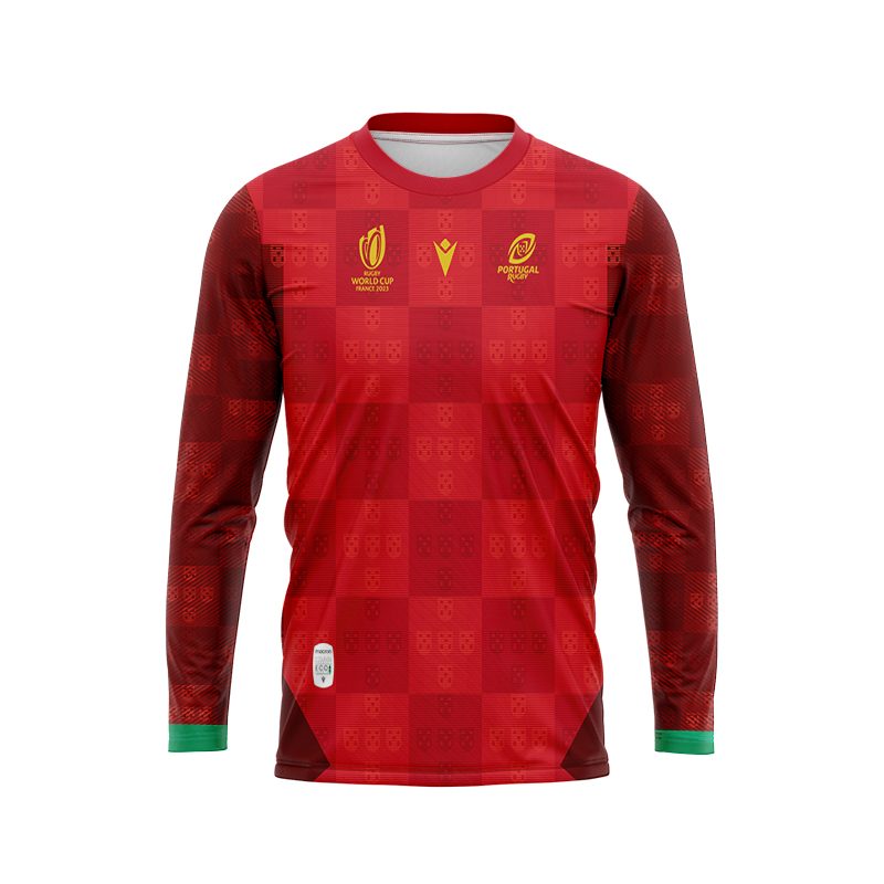Portugal RWC 2023 Long Sleeve Home Jersey