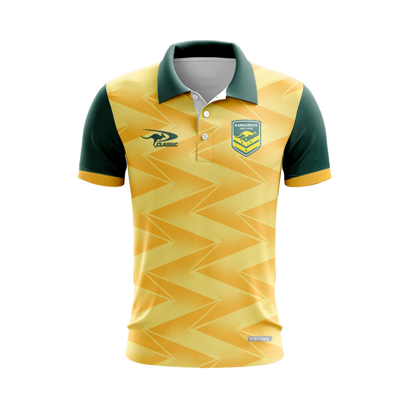 Australia Kangaroos 2024 Pro Training Polo Shirt