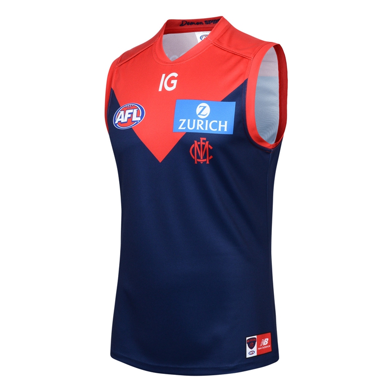 AFL Melbourne Demons 2024 Home Guernsey