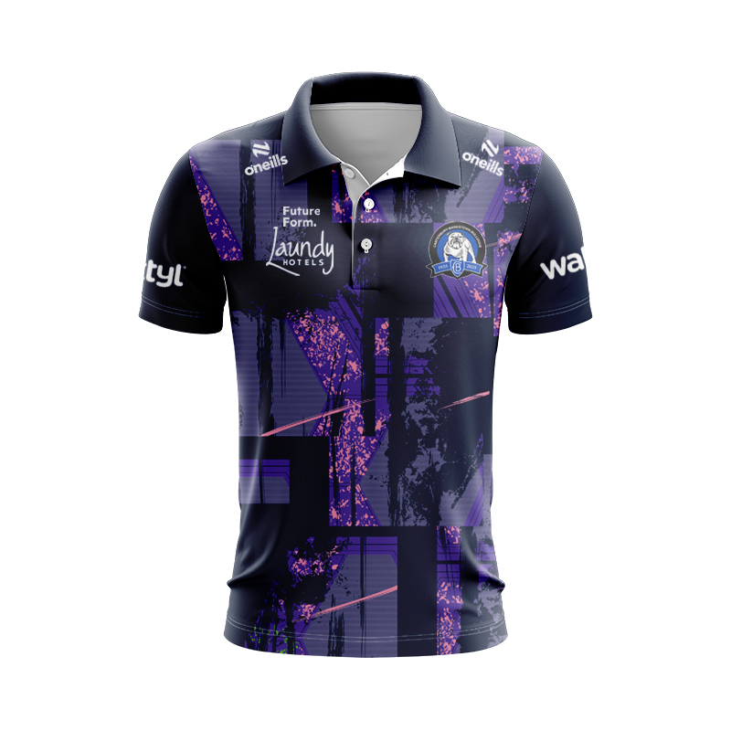 NRL Canterbury-Bankstown Bulldogs 2025 Captains Run Polo Shirt