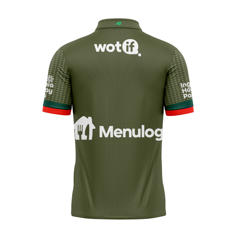 NRL South Sydney Rabbitohs 2025 Captains Run Polo Shirt