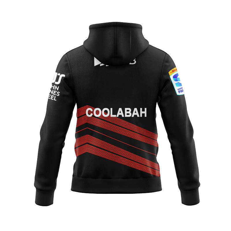 Canterbury Crusaders Super Rugby 2025 Away Zipper Hoodie