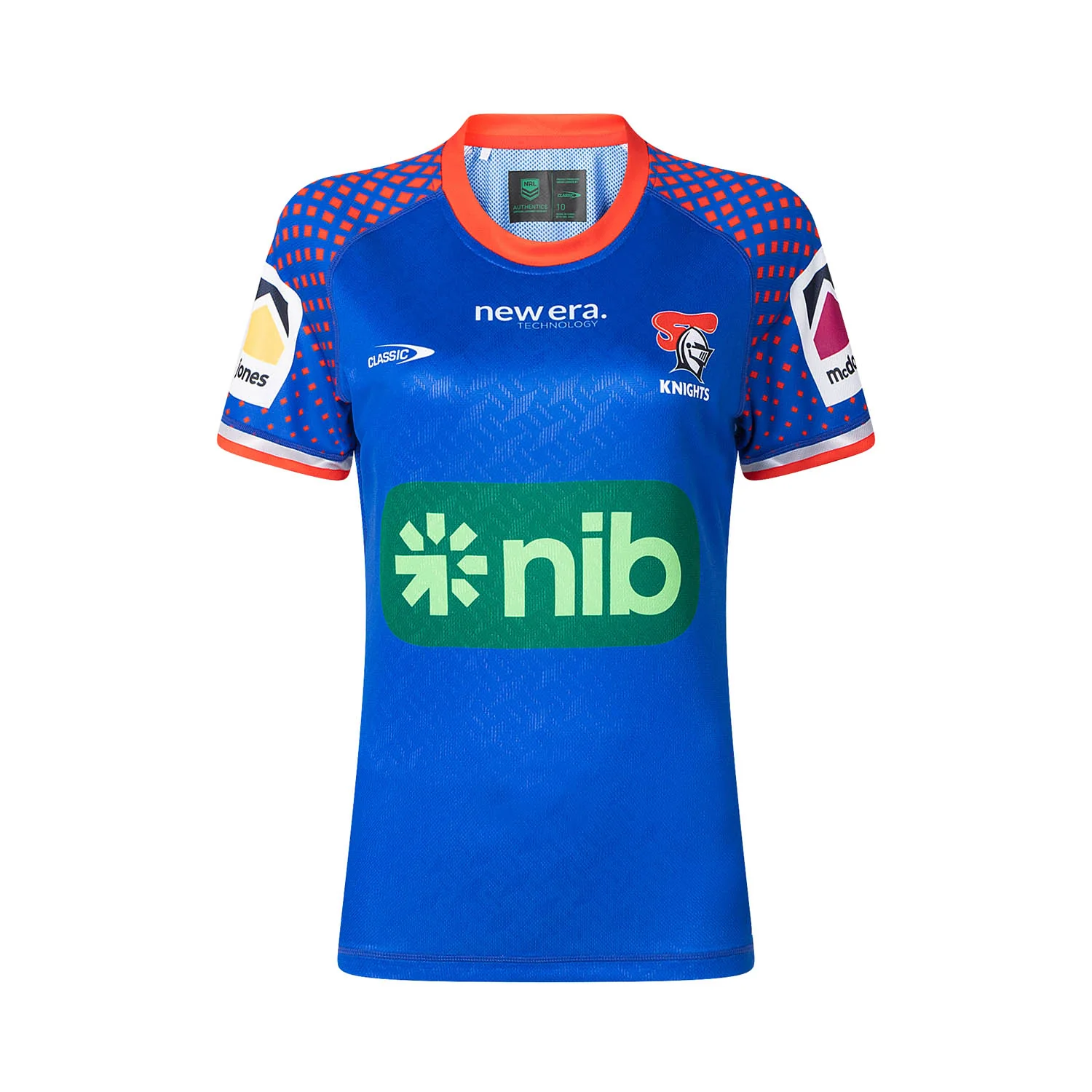 Women's NRL Newcastle Knights 2025 Royal Training Jersey
