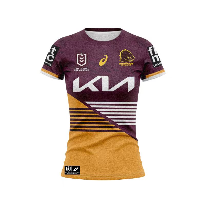 Women's NRL Brisbane Broncos 2024 Home Jersey