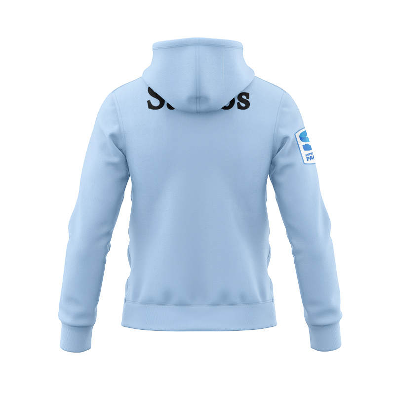 NSW Waratahs Super Rugby 2025 Home Zipper Hoodie