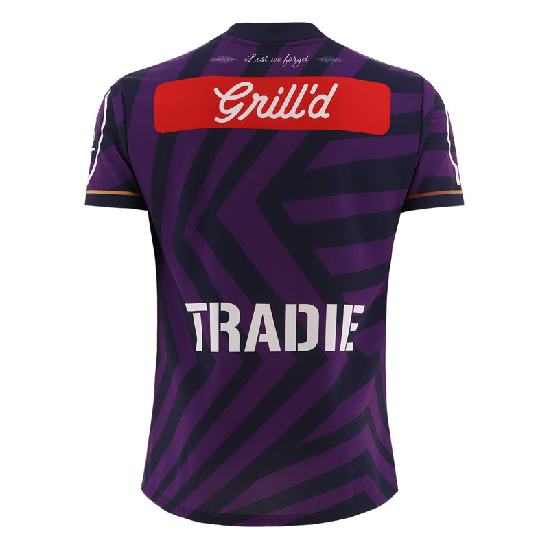 NRL Melbourne Storm 2024 O'Neills ANZAC Jersey
