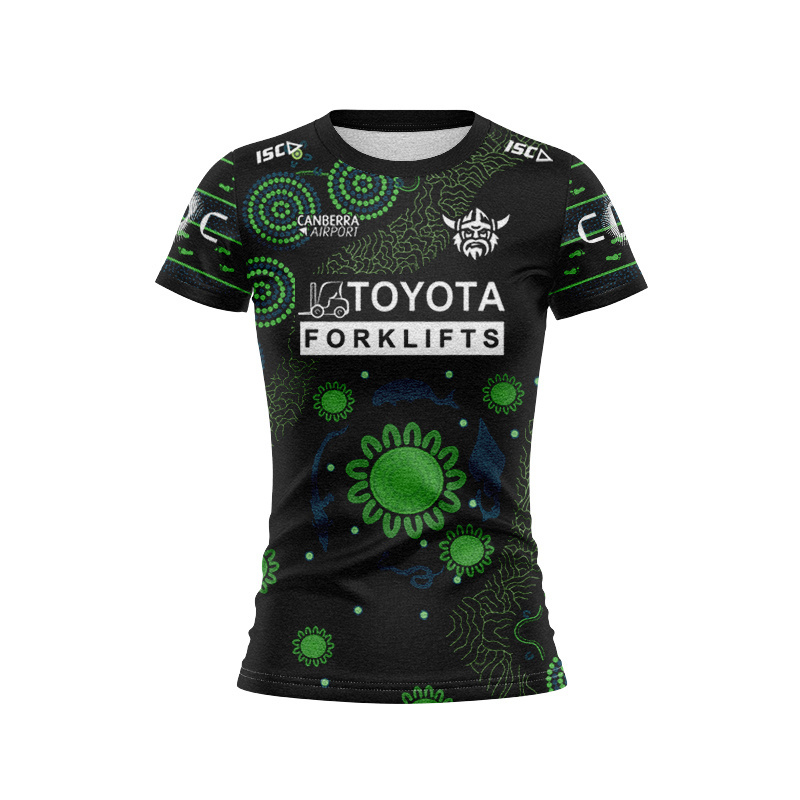 Women's NRL Canberra Raiders 2025 Indigenous Run Out Jersey