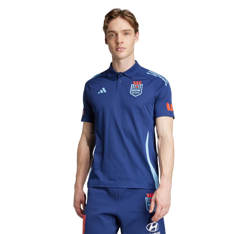 NSW Blues State Of Origin 2025 Blue Polo Shirt