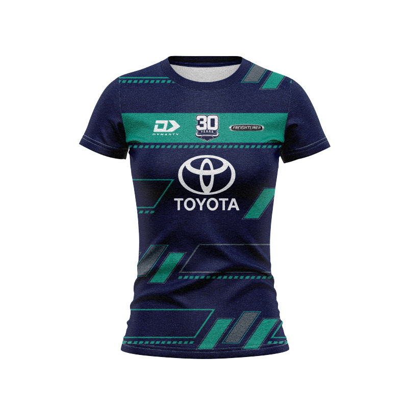 Women's NRL North Queensland Cowboys 2025 Dynasty Blue Jersey