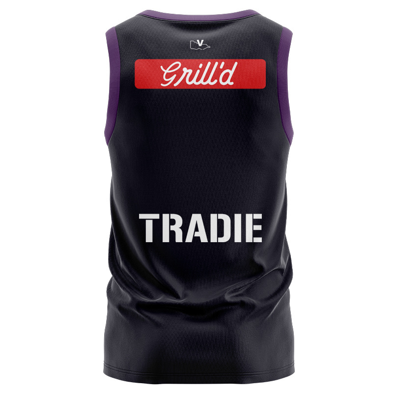 NRL Melbourne Storm 2025 Alternate Singlet