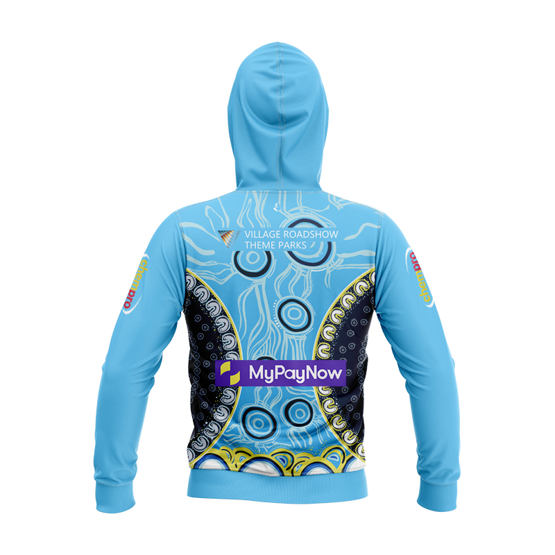 Kid's NRL Gold Coast Titans 2024 Indigenous Hoodie