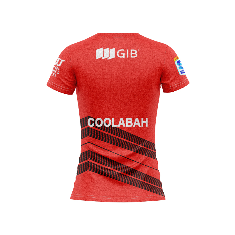 Women's Canterbury Crusaders Super Rugby 2025 Home Jersey