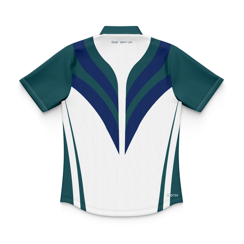 Kid's NRL New Zealand Warriors 2025 Warm Up Polo Shirt