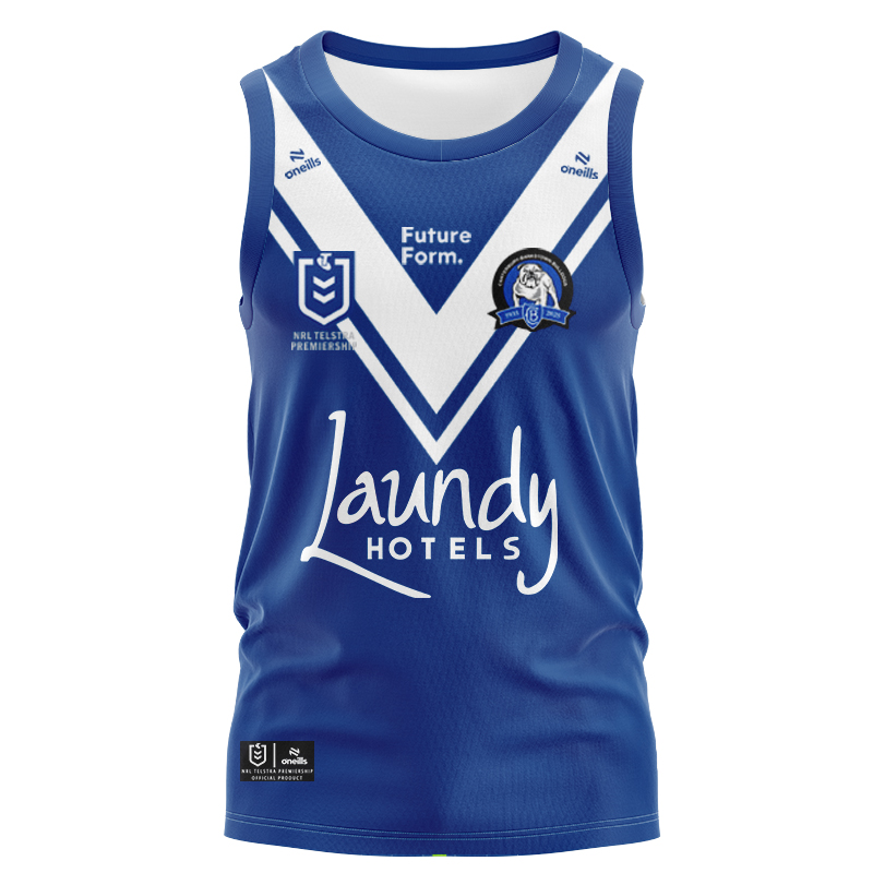 NRL Canterbury-Bankstown Bulldogs 2025 Away Singlet