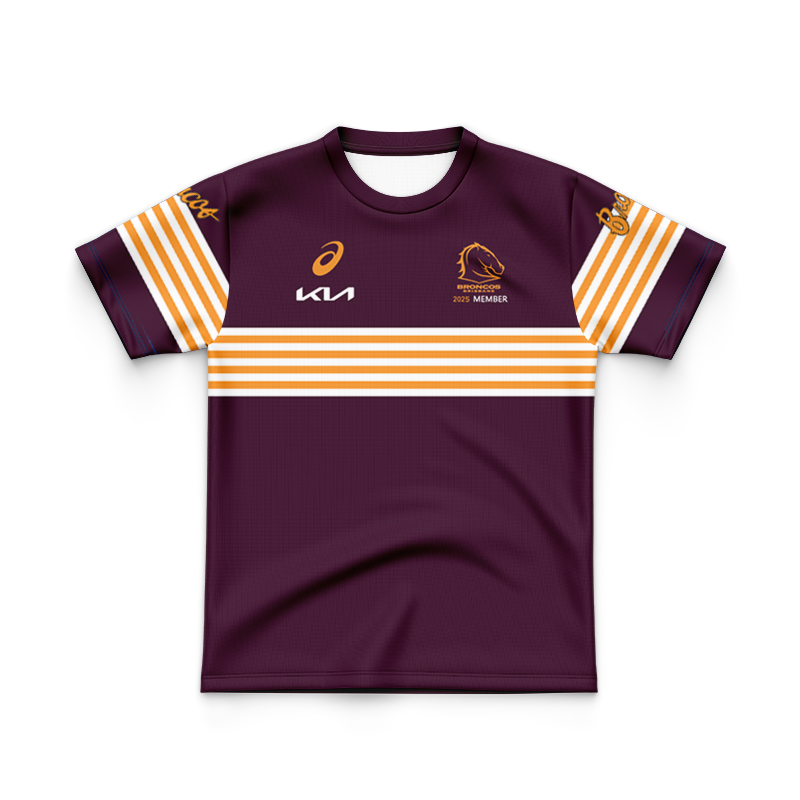 Kid's NRL Indigenous Maroon Retro Jersey
