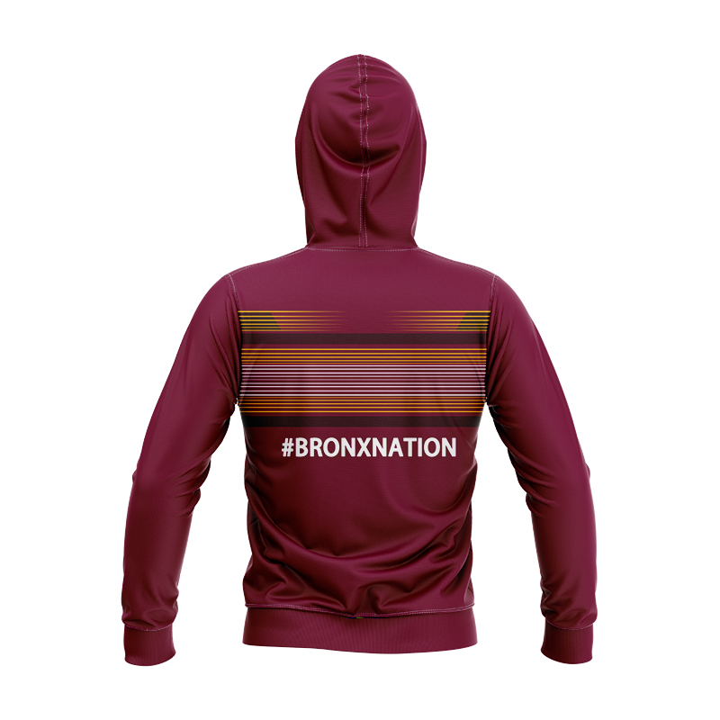 Kid's NRL Brisbane Broncos 2024 Run Out Hoodie