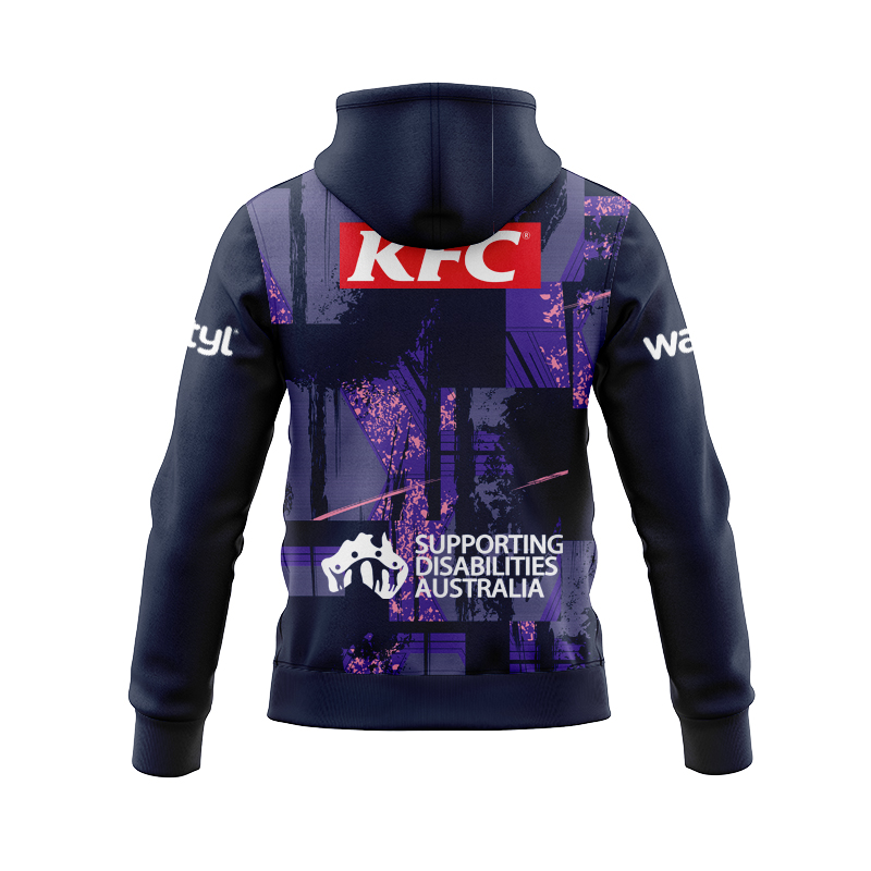 NRL Canterbury-Bankstown Bulldogs 2025 Captains Run Zipper Hoodie