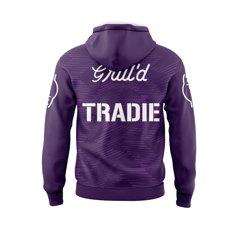 NRL Melbourne Storm 2025 Purple Training Hoodie