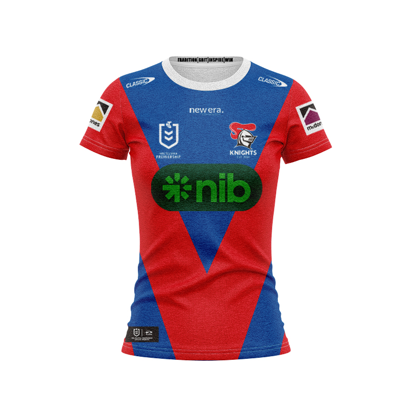 Women's NRL Newcastle Knights 2025 Home Jersey