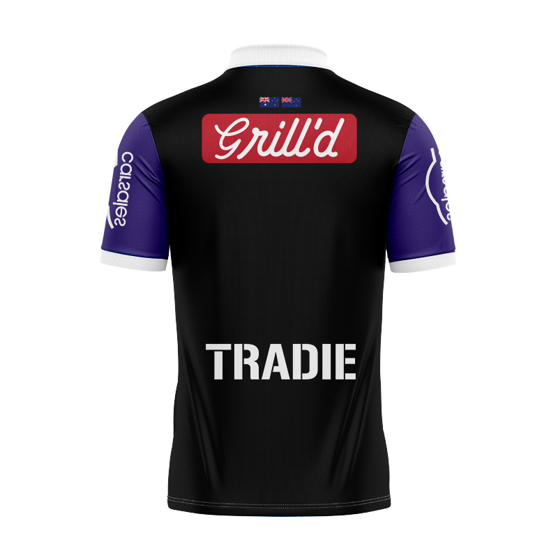 NRL Melbourne Storm 2025 ANZAC Polo Shirt