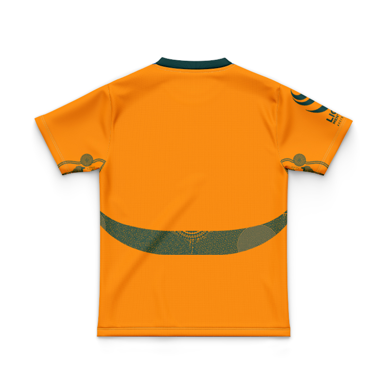 Kid's Australian Wallabies 2025 Home Jersey