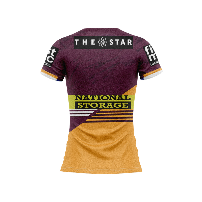 Women's NRL Brisbane Broncos 2024 Home Jersey