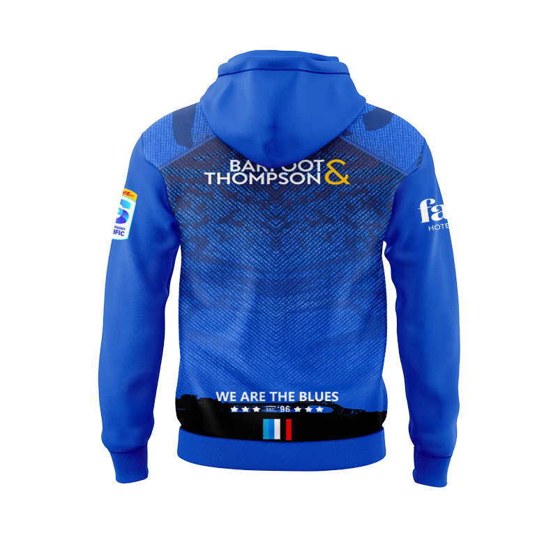 Auckland Blues Super Rugby 2025 Home Hoodie