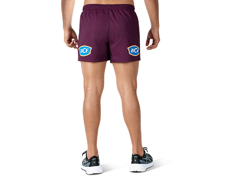 NRL Brisbane Broncos 2025 Home Shorts
