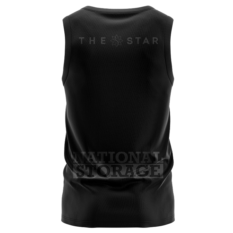 NRL Brisbane Broncos 2025 Black Singlet