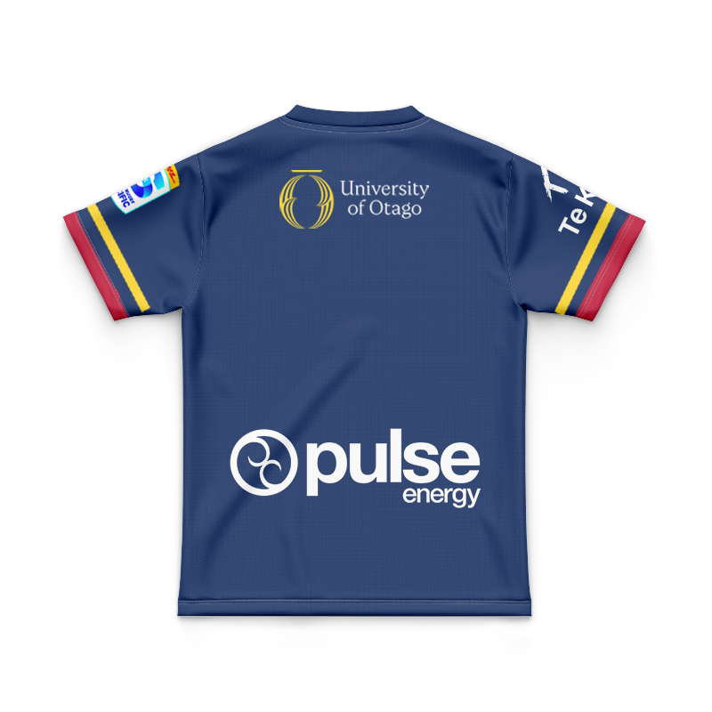 Kid's Otago Highlanders Super Rugby 2025 Home Jersey