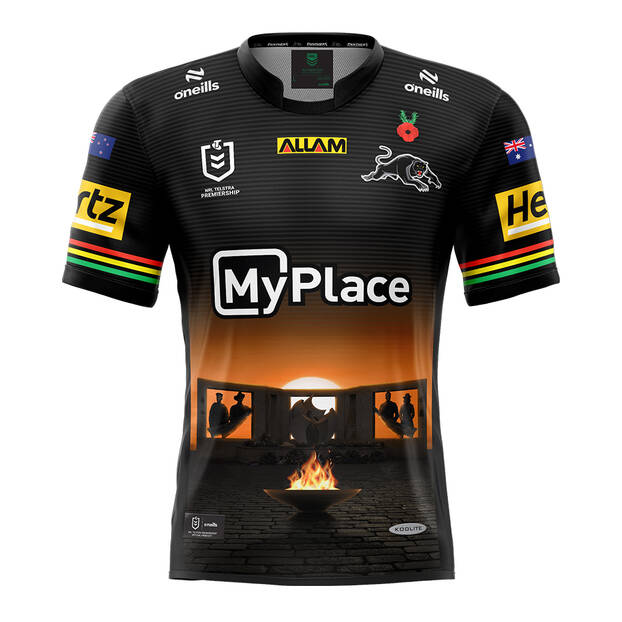 NRL Penrith Panthers 2025 ANZAC Jersey