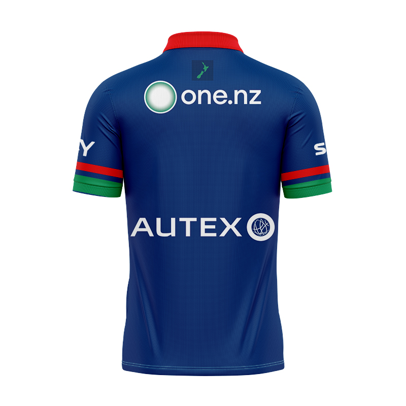 NRL New Zealand Warriors 2024 Home Polo Shirt