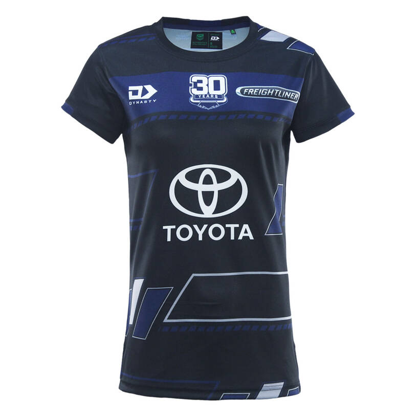 Women's NRL North Queensland Cowboys 2025 Black Training Jersey