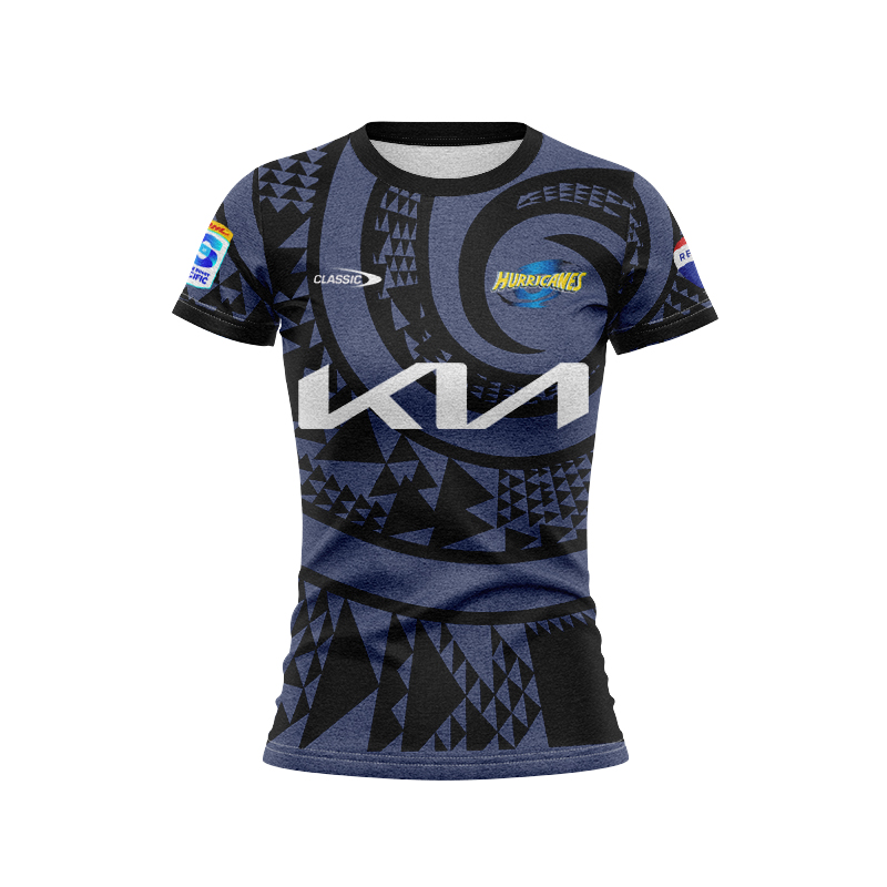 Women's Wellington Hurricanes Super Rugby 2025 Away Jersey