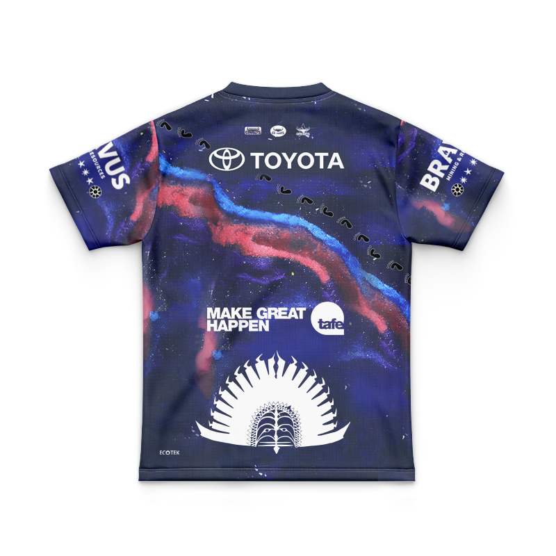 Kid's NRL North Queensland Cowboys 2025 Indigenous Jersey