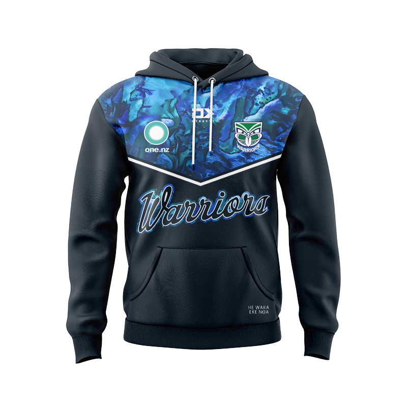 NRL New Zealand Warriors 2025 Captains Run Hoodie