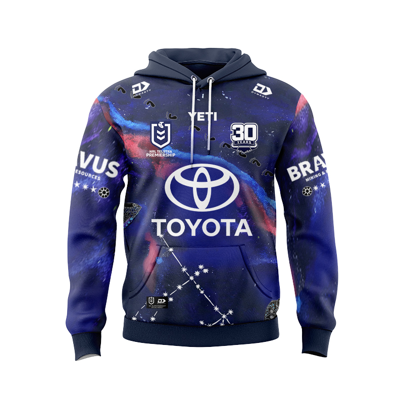 NRL North Queensland Cowboys 2025 Indigenous Hoodie