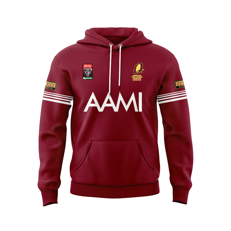 QLD Maroons 2006 Retro Hoodie