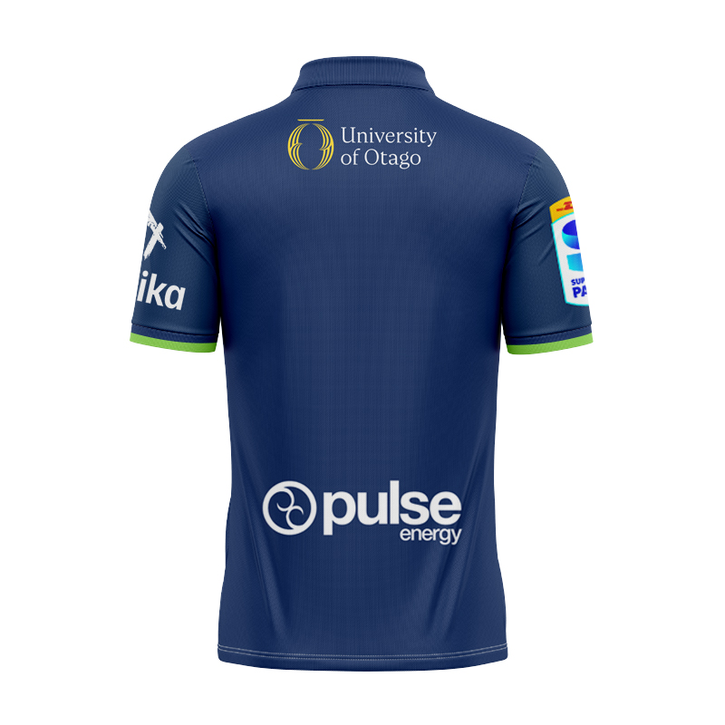 Otago Highlanders Super Rugby 2025 Training Polo Shirt