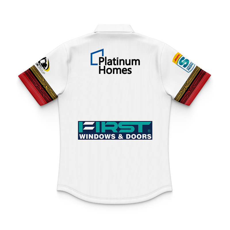 Kid's Waikato Chiefs Super Rugby 2024 Away Polo Shirt