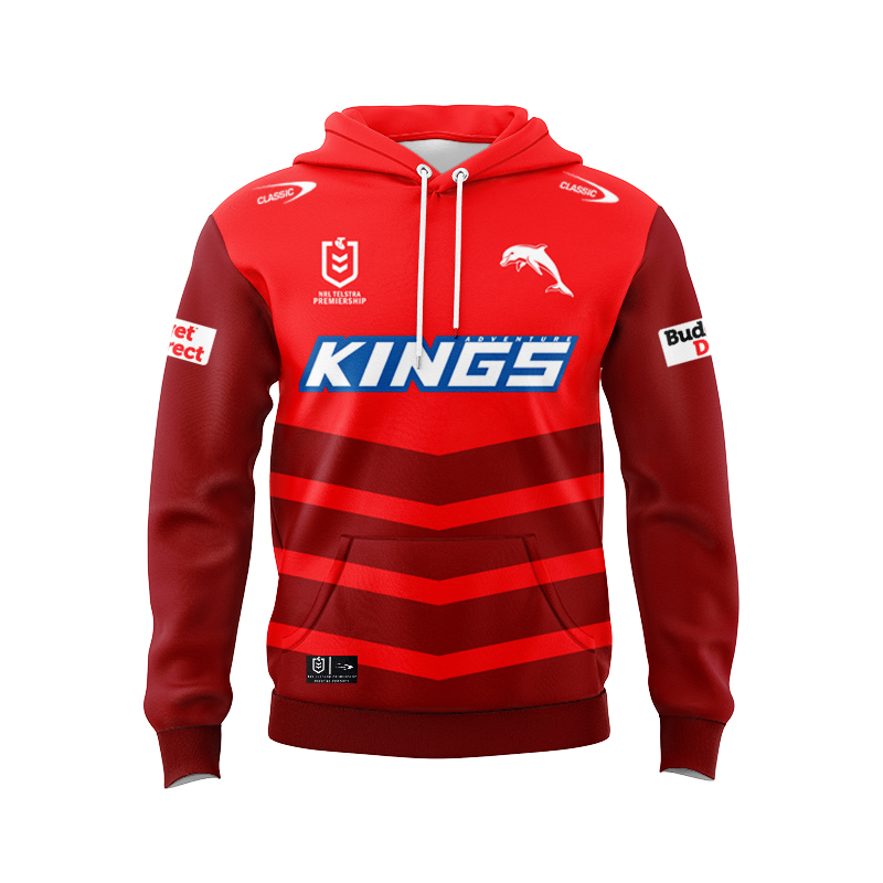 NRL Dolphins 2025 Home Hoodie