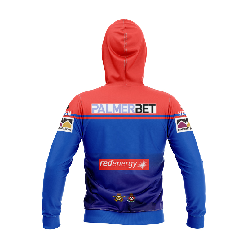 Kid's NRL Newcastle Knights 2024 Retail Commemorative Hoodie