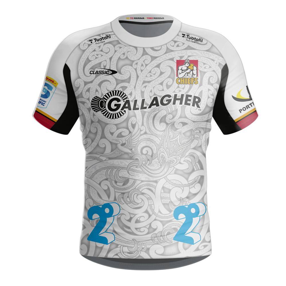 Waikato Chiefs Super Rugby 2024 Away Jersey